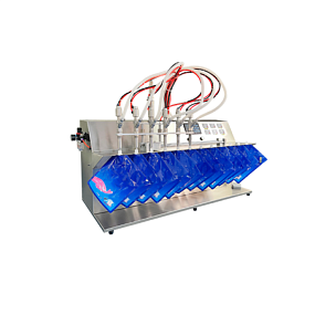 Полуавтоматический станок для розлива жидкости  в дой-пак 1100W